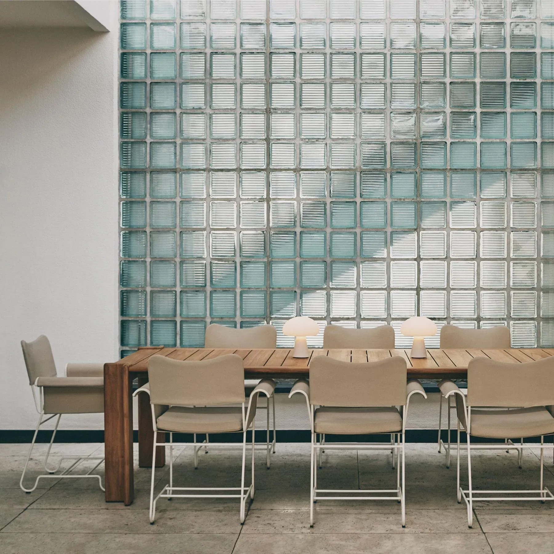 Atmosfera Medium Dining Table - Teak