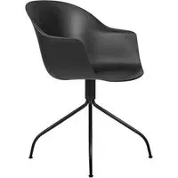 Bat Meeting Chair Swivel Base - Black