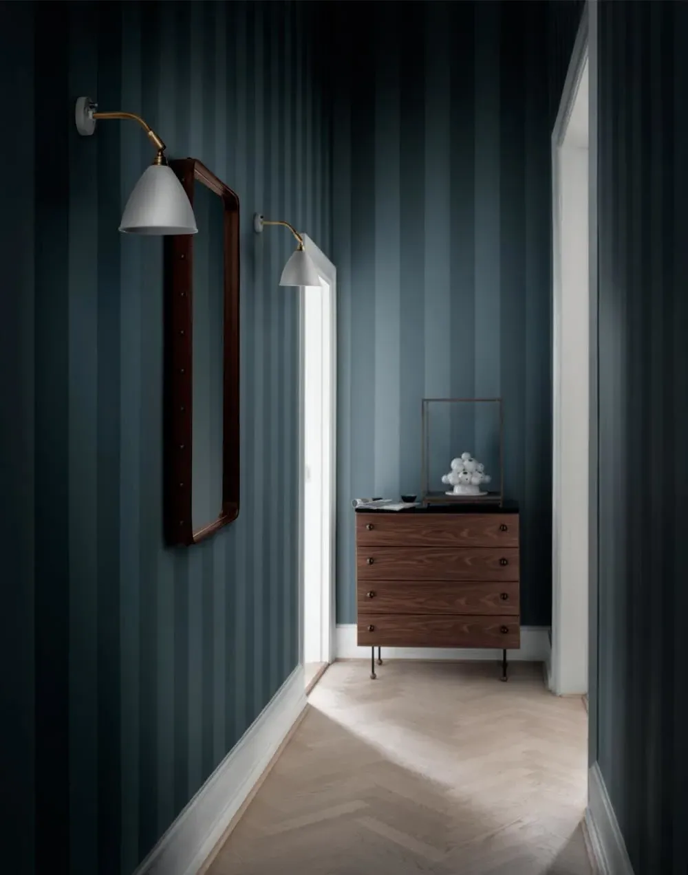 Bracket Wall Light - Grey, Brass