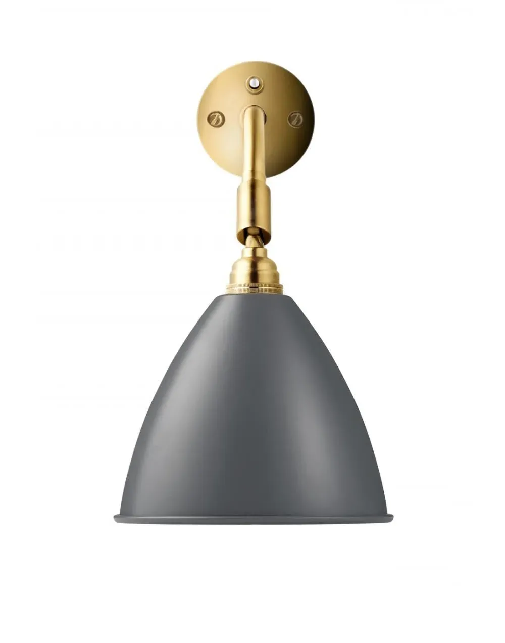 Bracket Wall Light - Grey, Brass