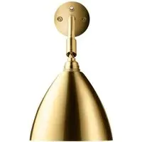 Bracket Wall Light with Adjustable Shade - Brass