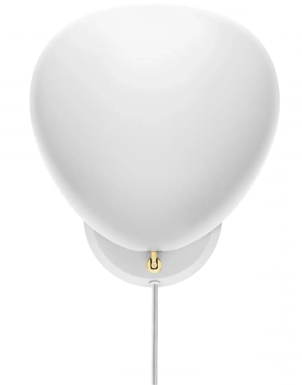 Cobra Wall Light with Switch - White, Steel