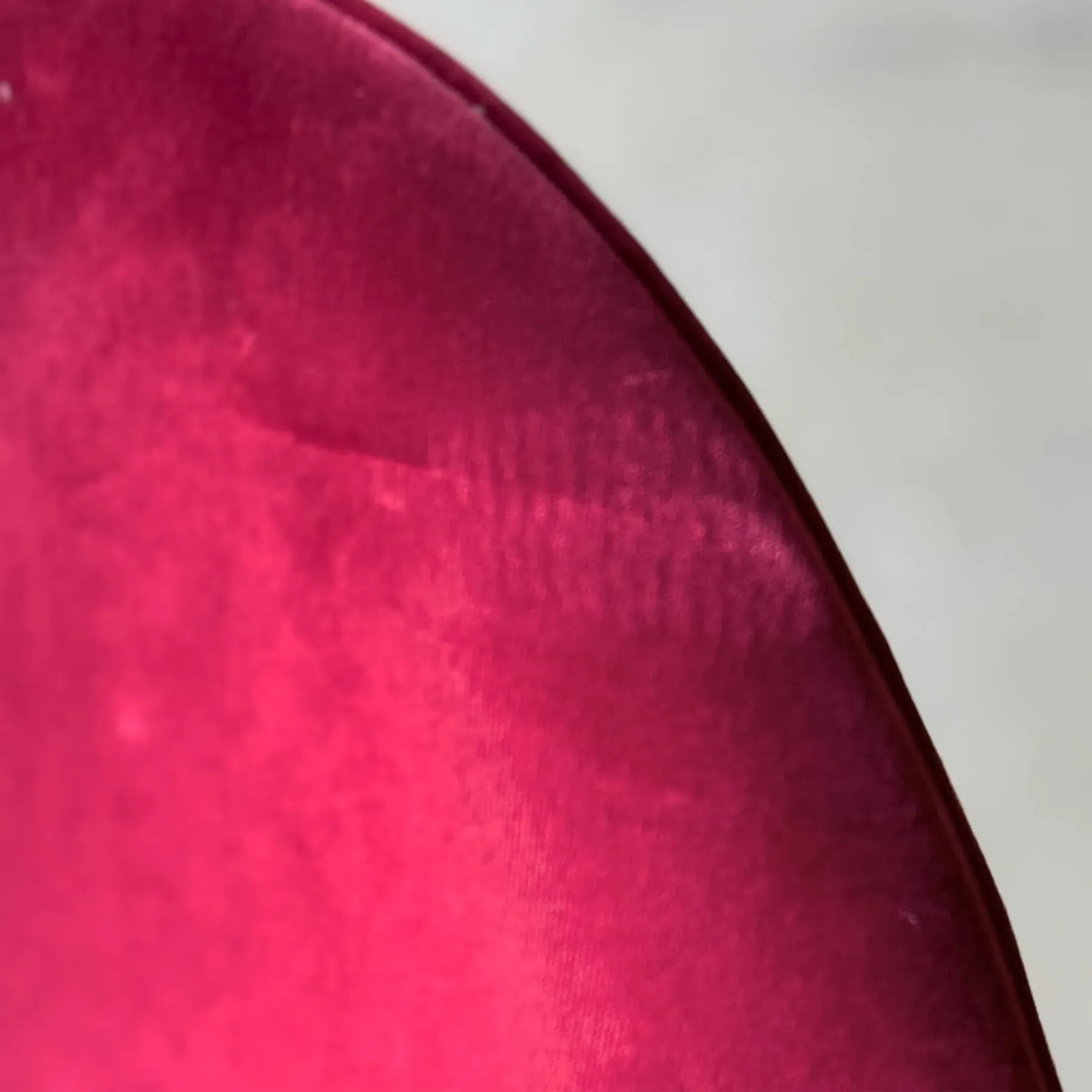 Dining Chair with Armrests - Red, Velvet