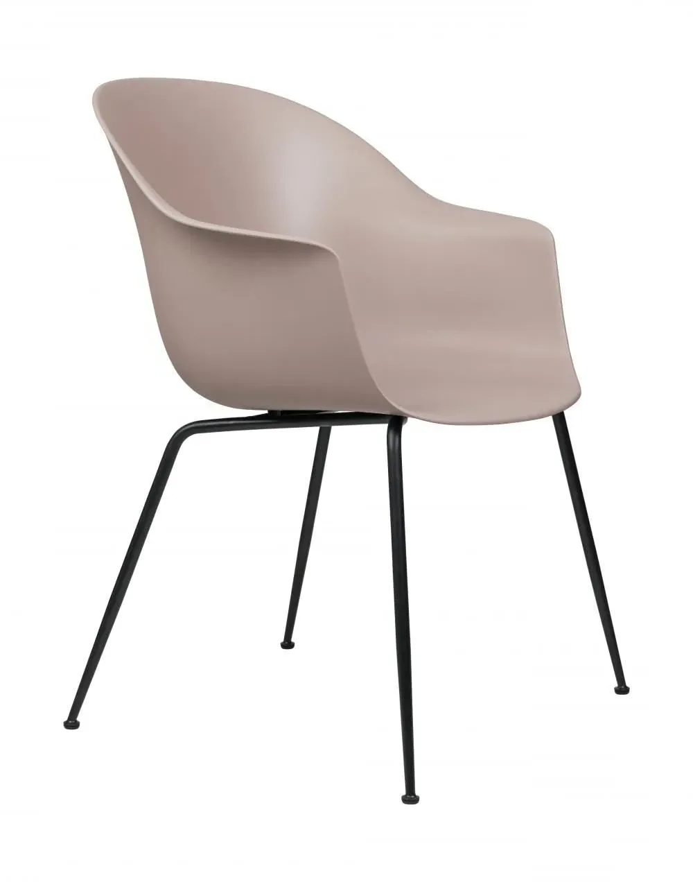 Dining Chair with Conic Base - Pink
