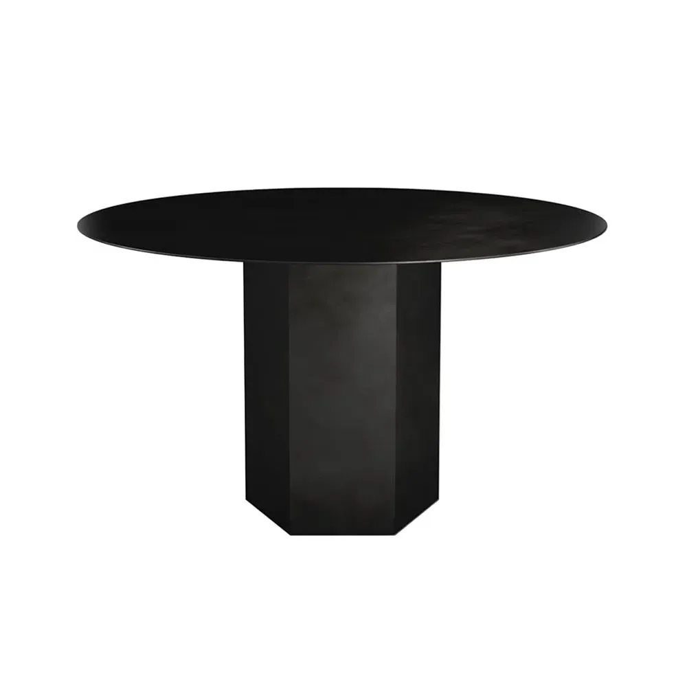 Epic Dining Table - Midnight Black, Steel