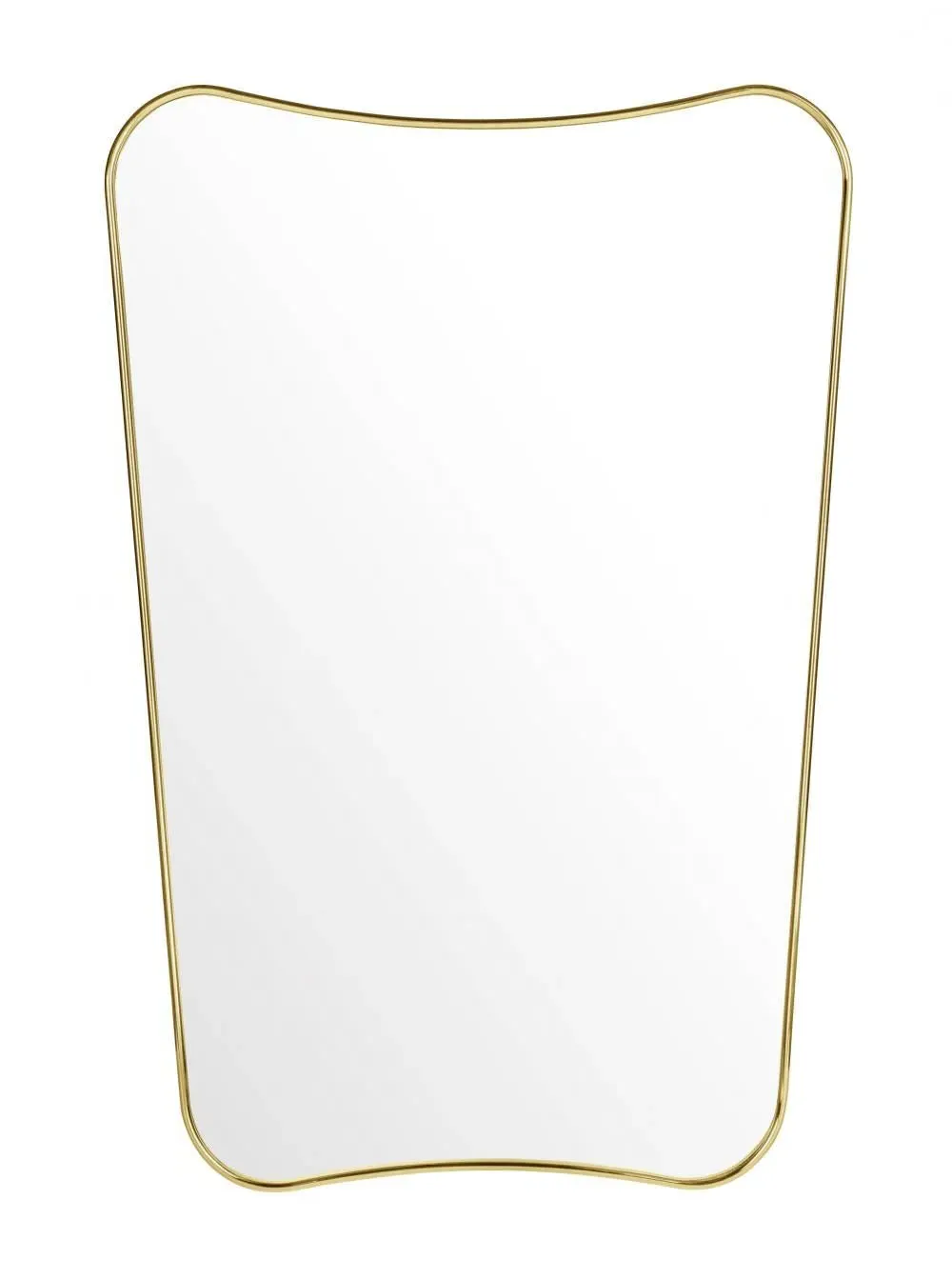 F.A. 33 Small Wall Mirror - Brass image