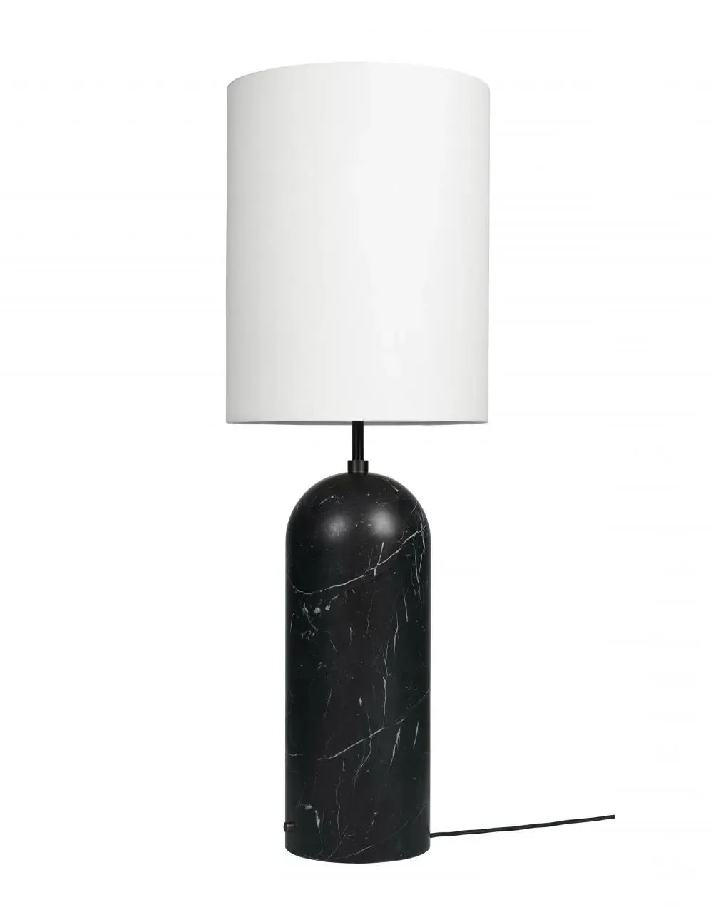Gravity XL Floor Lamp - Black, Marble