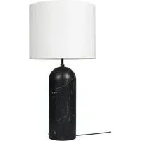 Gravity XL Floor Lamp Short - Black, Marble