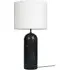 Gravity XL Floor Lamp Short - Black, Marble