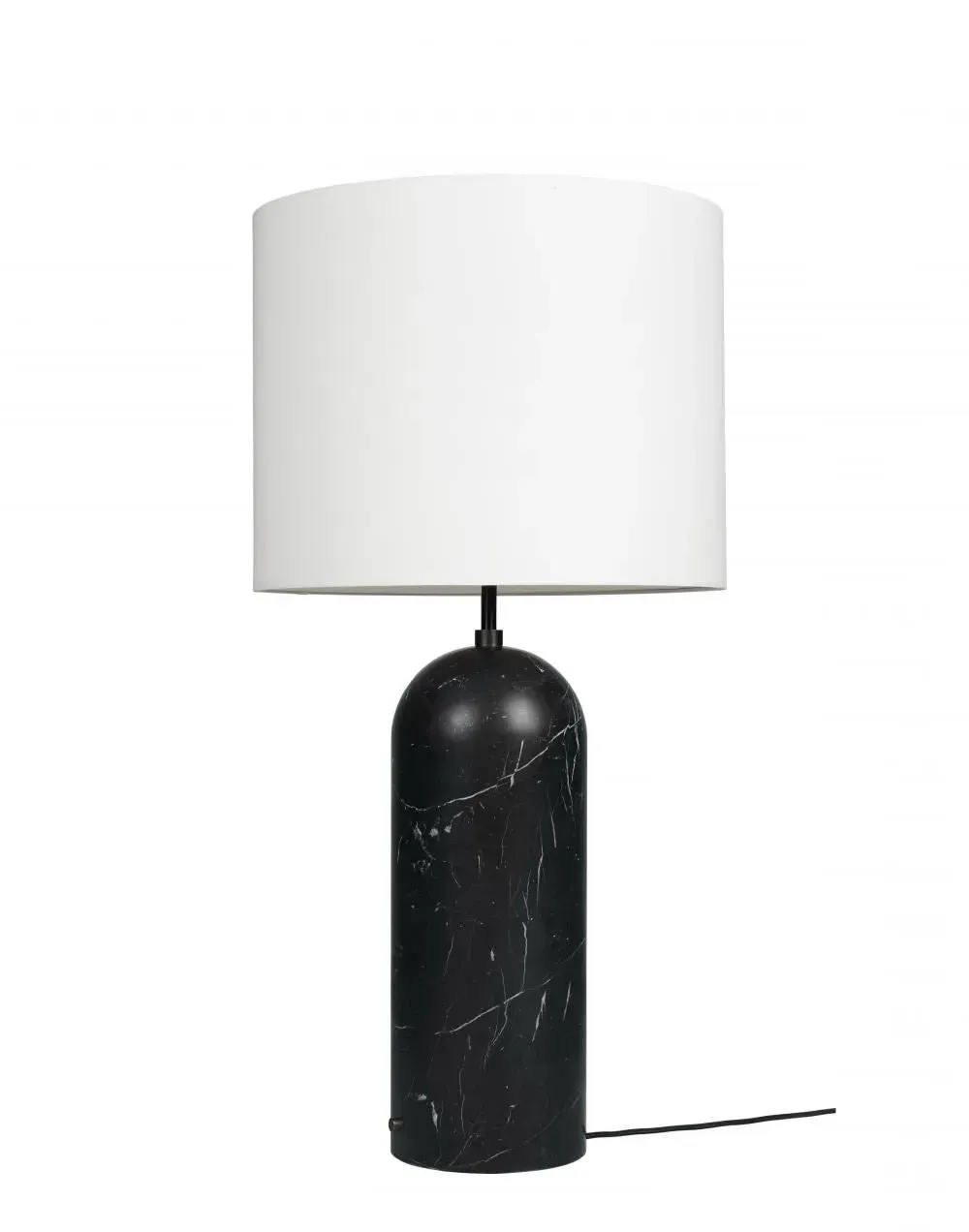 Gravity XL Floor Lamp Short - Black, Marble