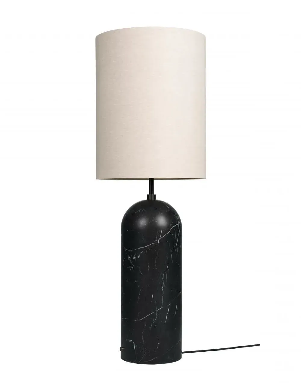 Gravity XL Floor Lamp Tall - Black, Marble