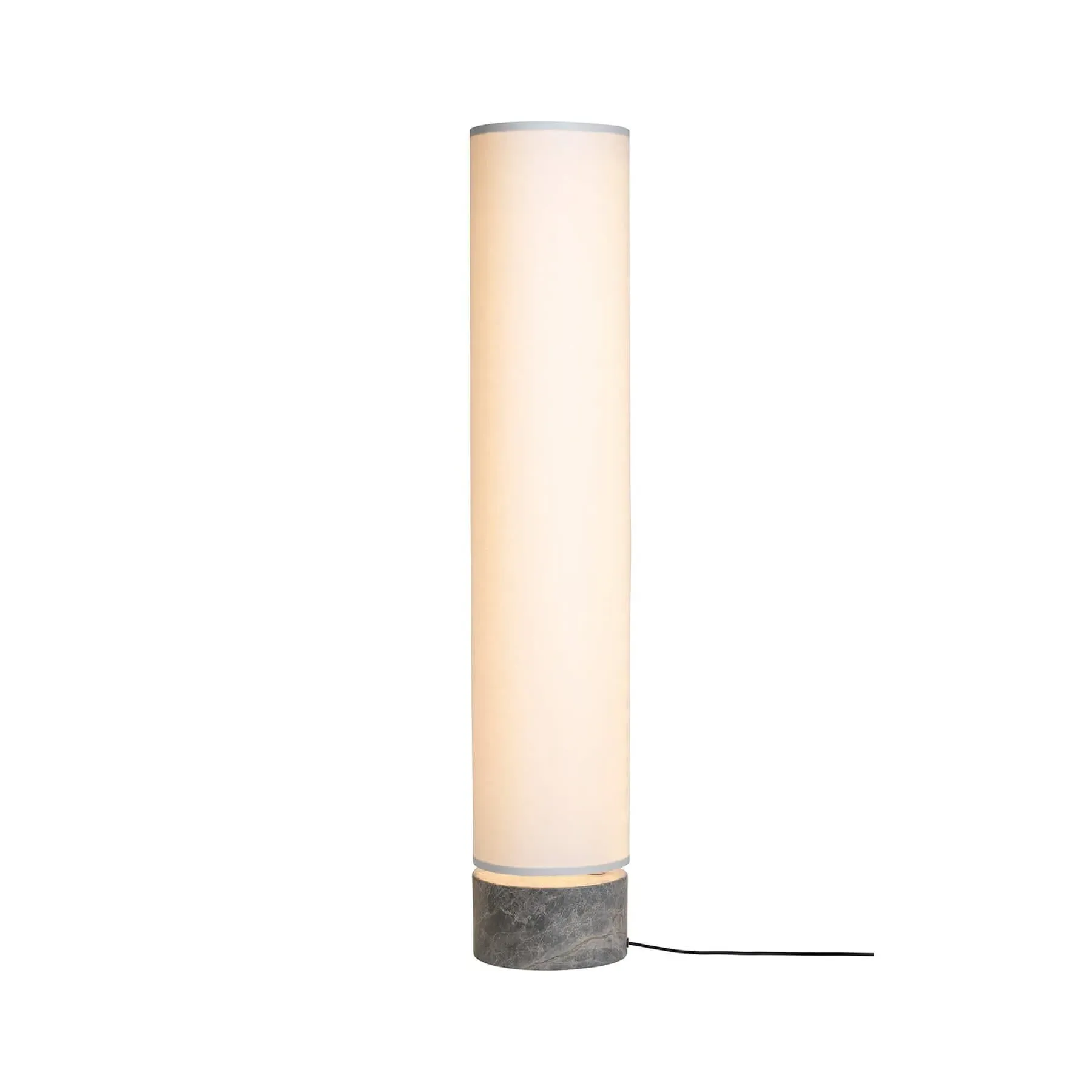 Large Floor Lamp with Rotatable Shade - Canvas