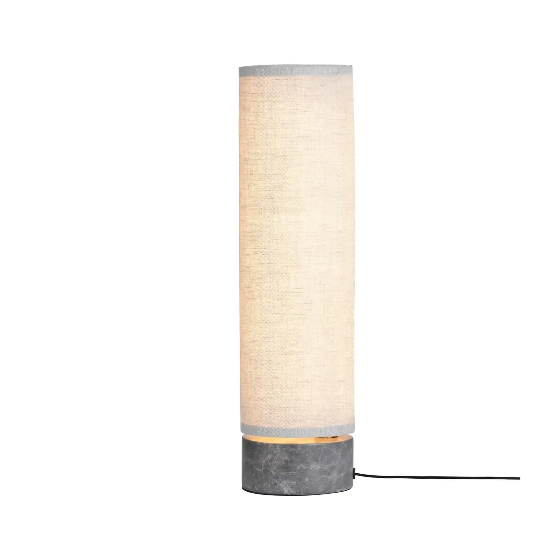 Large Floor Lamp with Rotatable Shade - Canvas