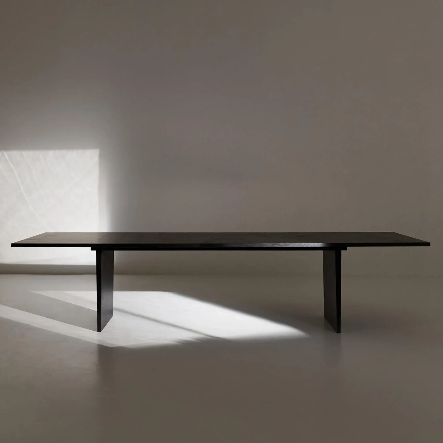 Large Rectangular Dining Table - Light Oak