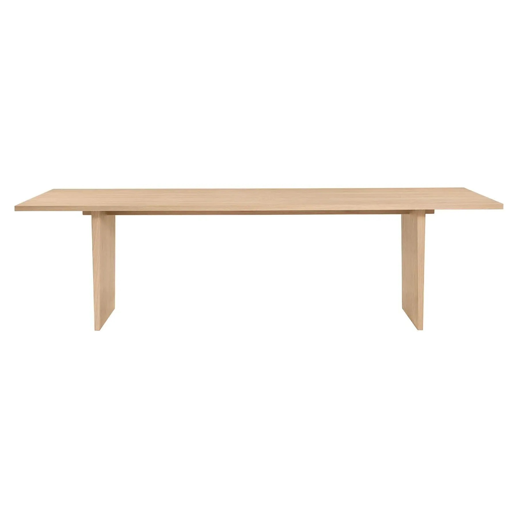 Large Rectangular Dining Table - Light Oak image