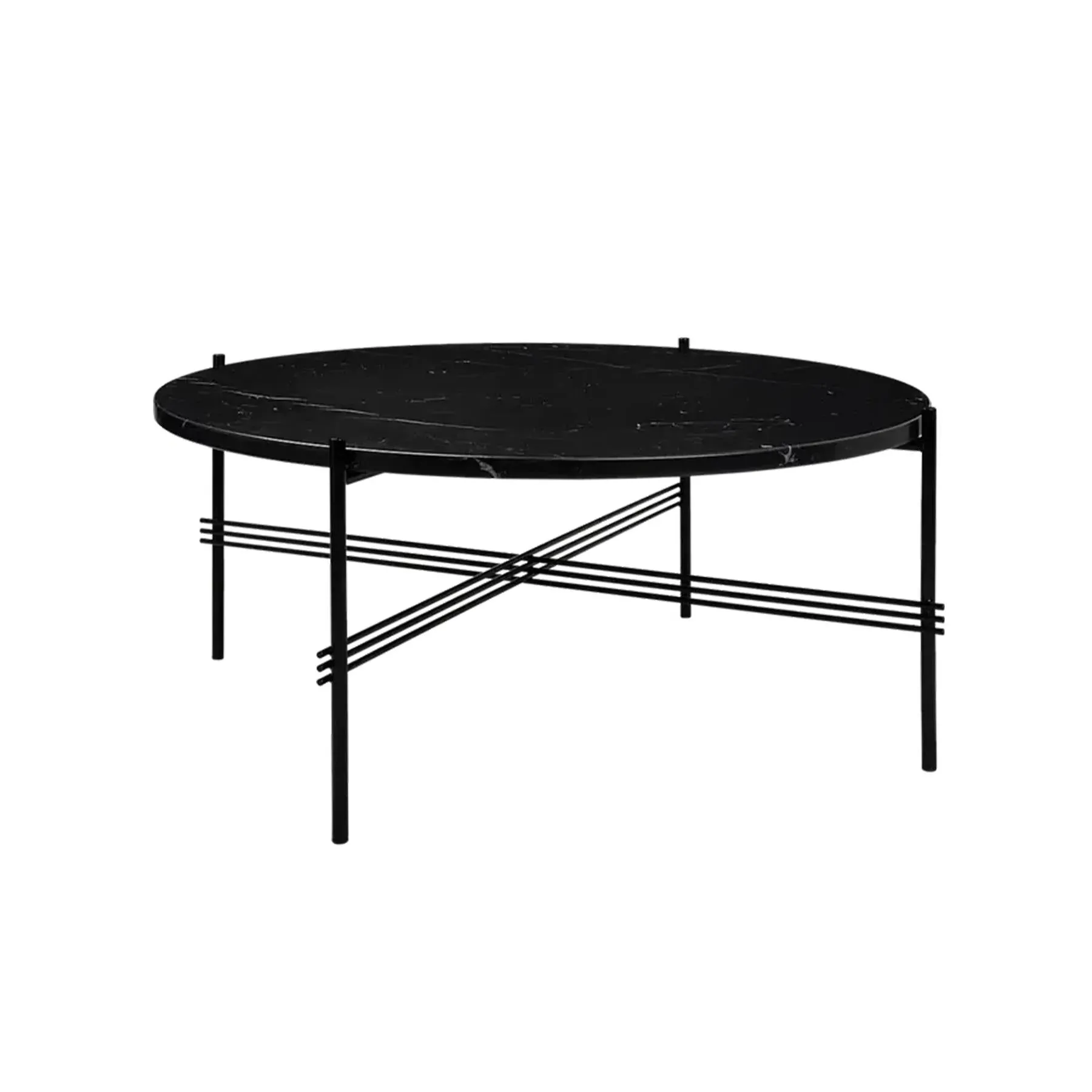 Medium Coffee Table - Black, Marble