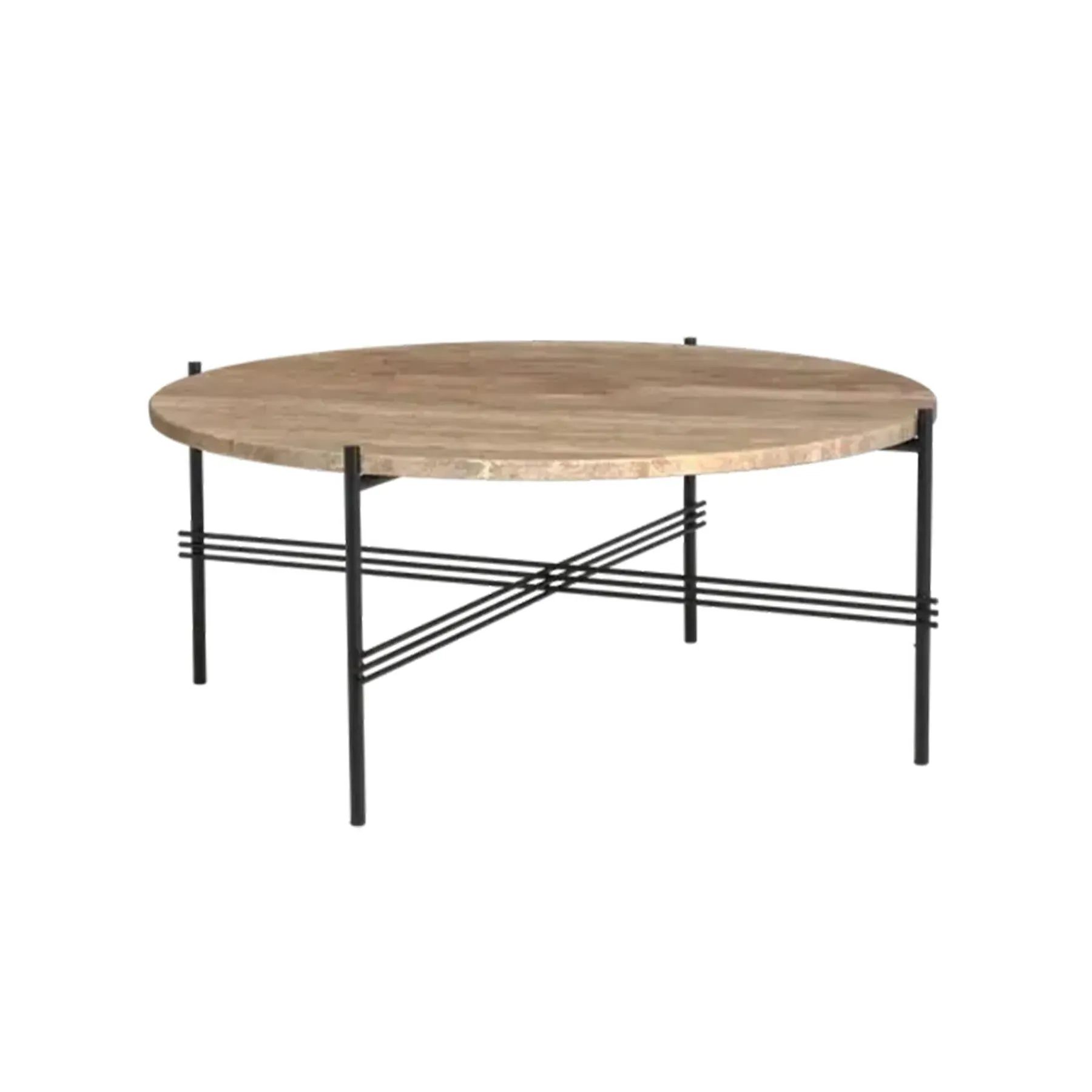 Medium Coffee Table - Taupe, Travertine