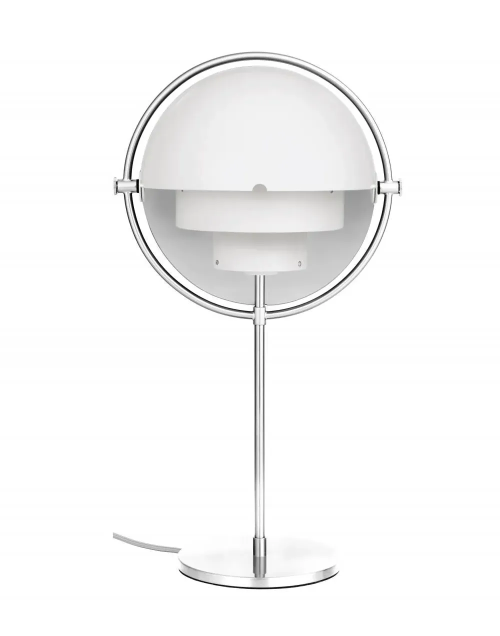 Multi-Lite Table Lamp with Rotating Shades - Black