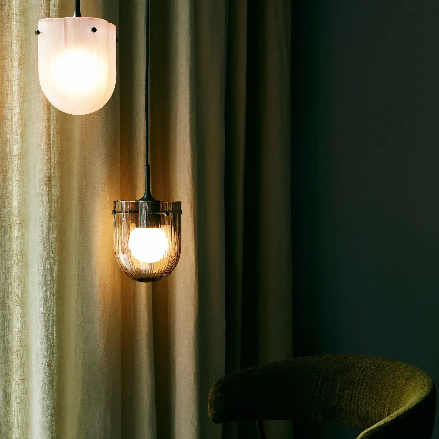 Pendant Light - Smoke, Glass