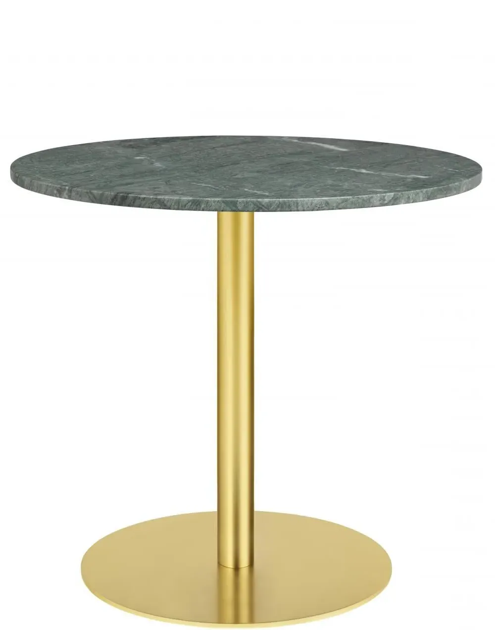 Round Bar Table - White, Marble