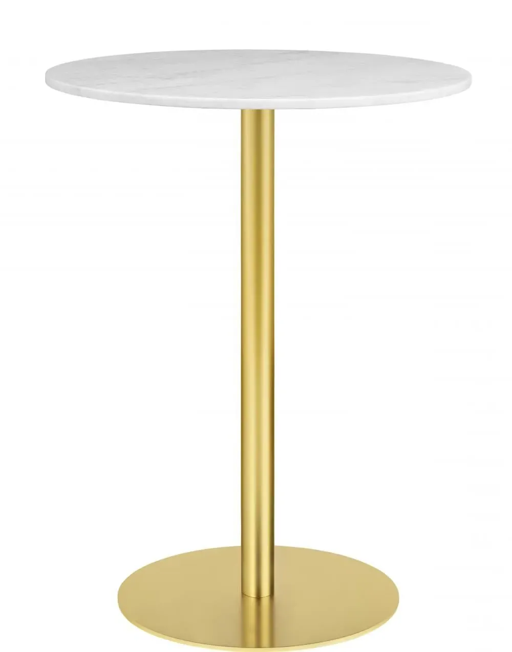 Round Coffee Table - Black, Marble