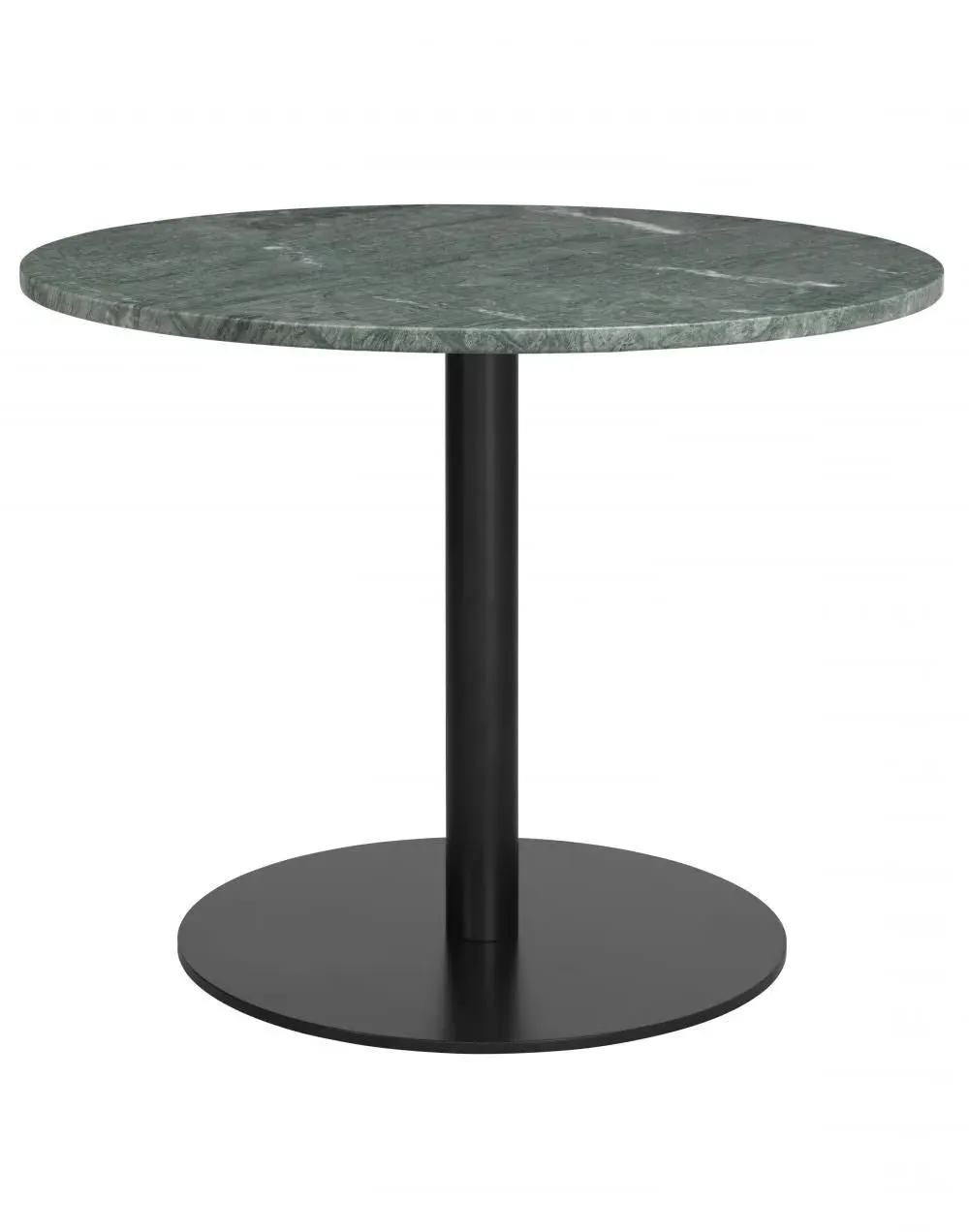 Round Coffee Table - Green, Marble