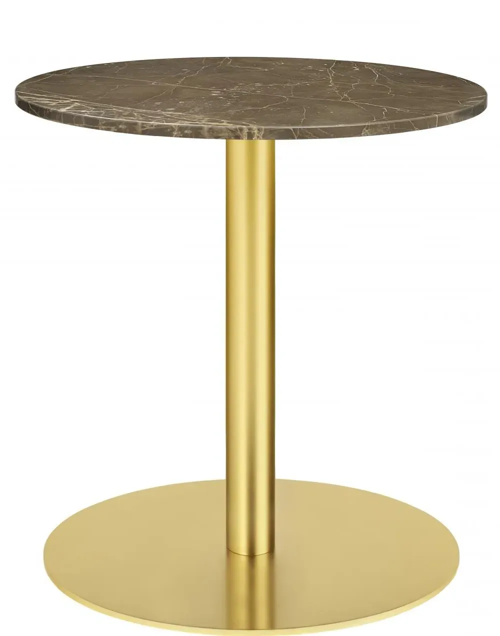 Round Coffee Table - White, Marble