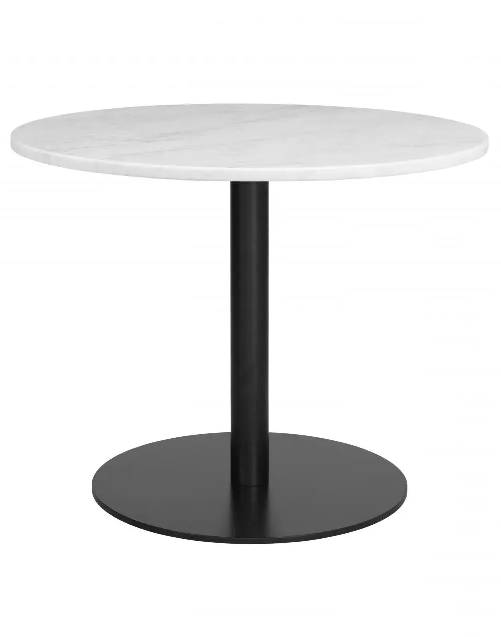 Round Coffee Table - White, Marble