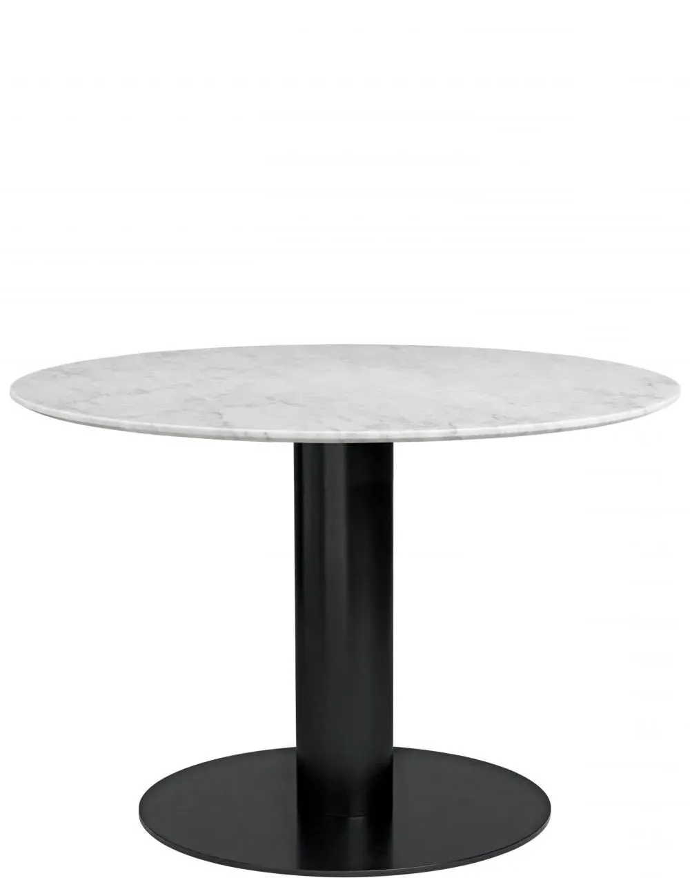 Round Dining Table - Black, Ash Wood
