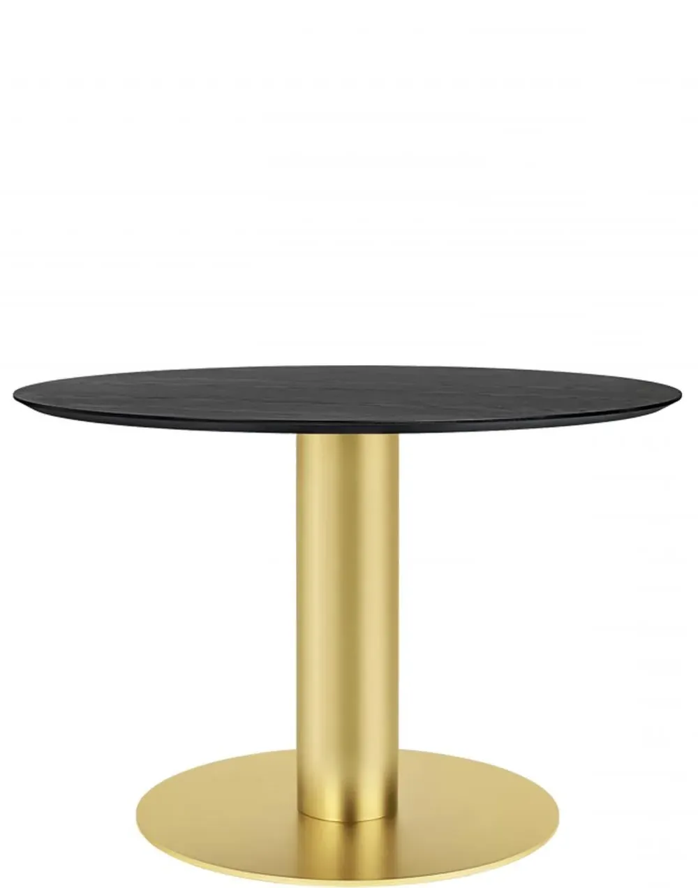 Round Dining Table - Black, Marble