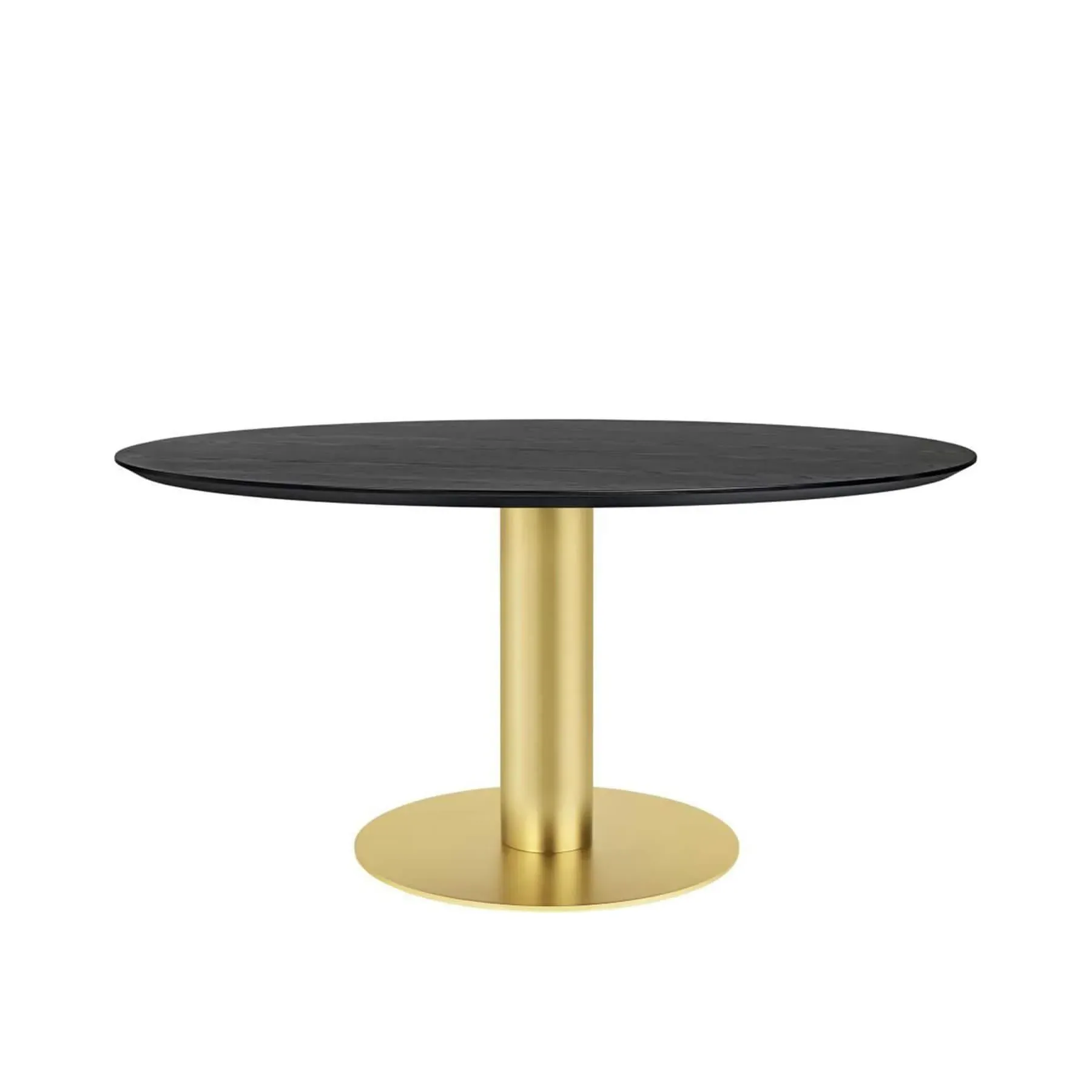 Round Dining Table - White, Marble