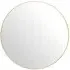 Round Mirror - Polished Brass