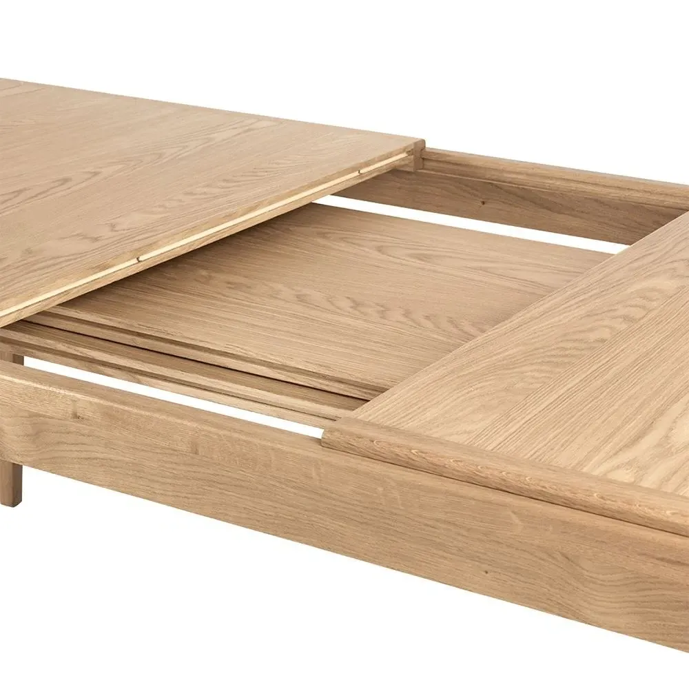 S Extendable Dining Table - Matt Lacquered Oak