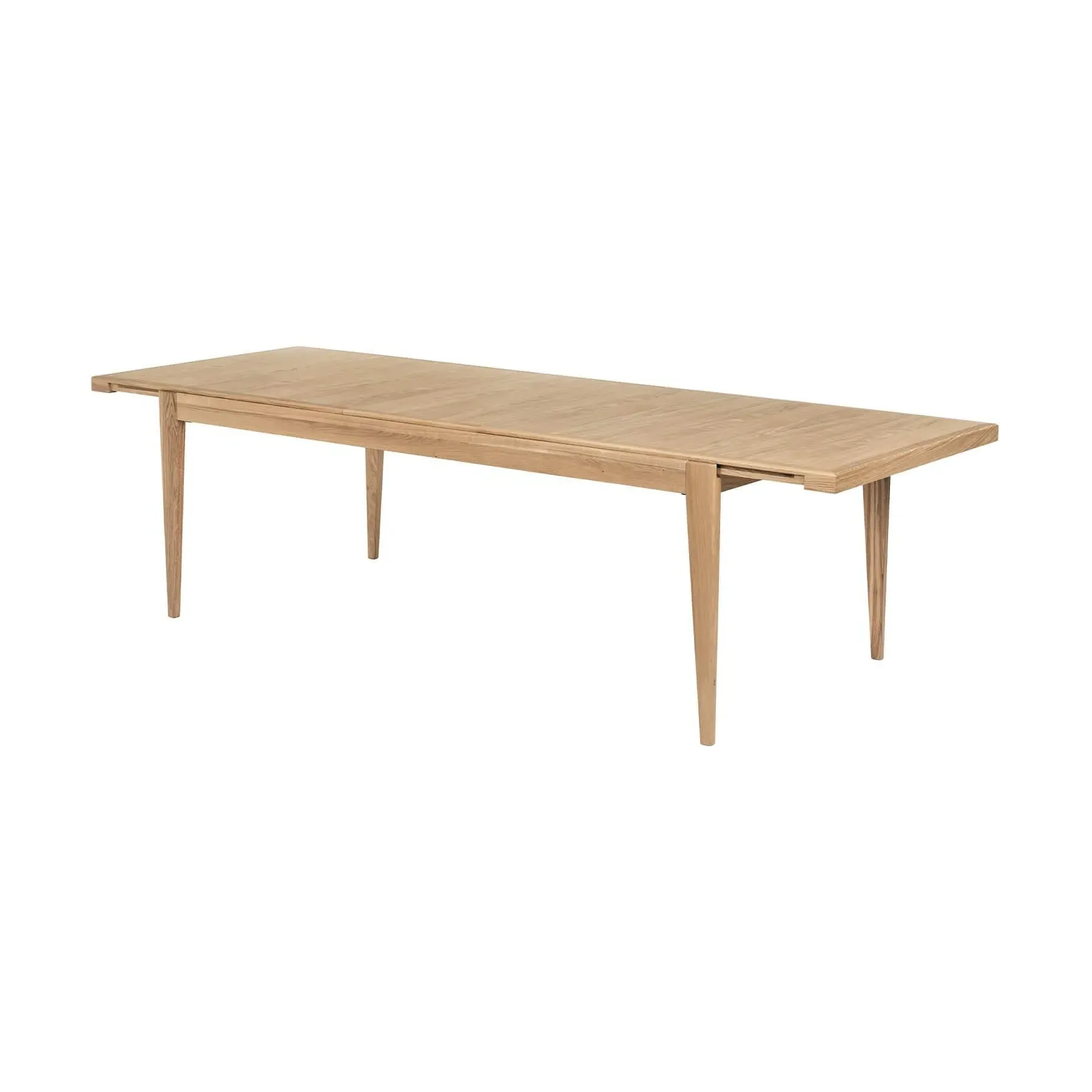 S Extendable Dining Table - Matt Lacquered Oak
