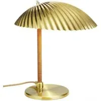 Shell Table Lamp with Hidden Bulb - Brass