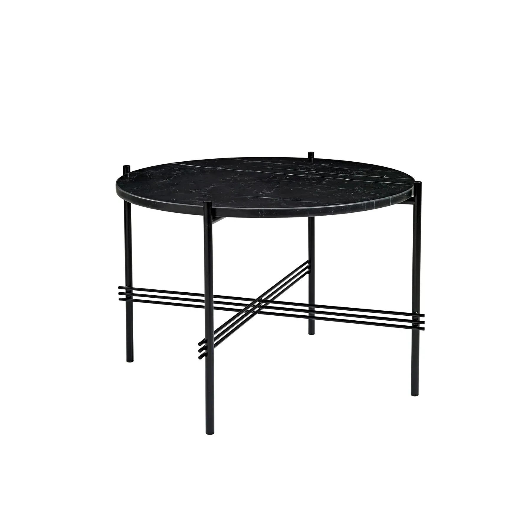 Small Coffee Table - Black, Marble image