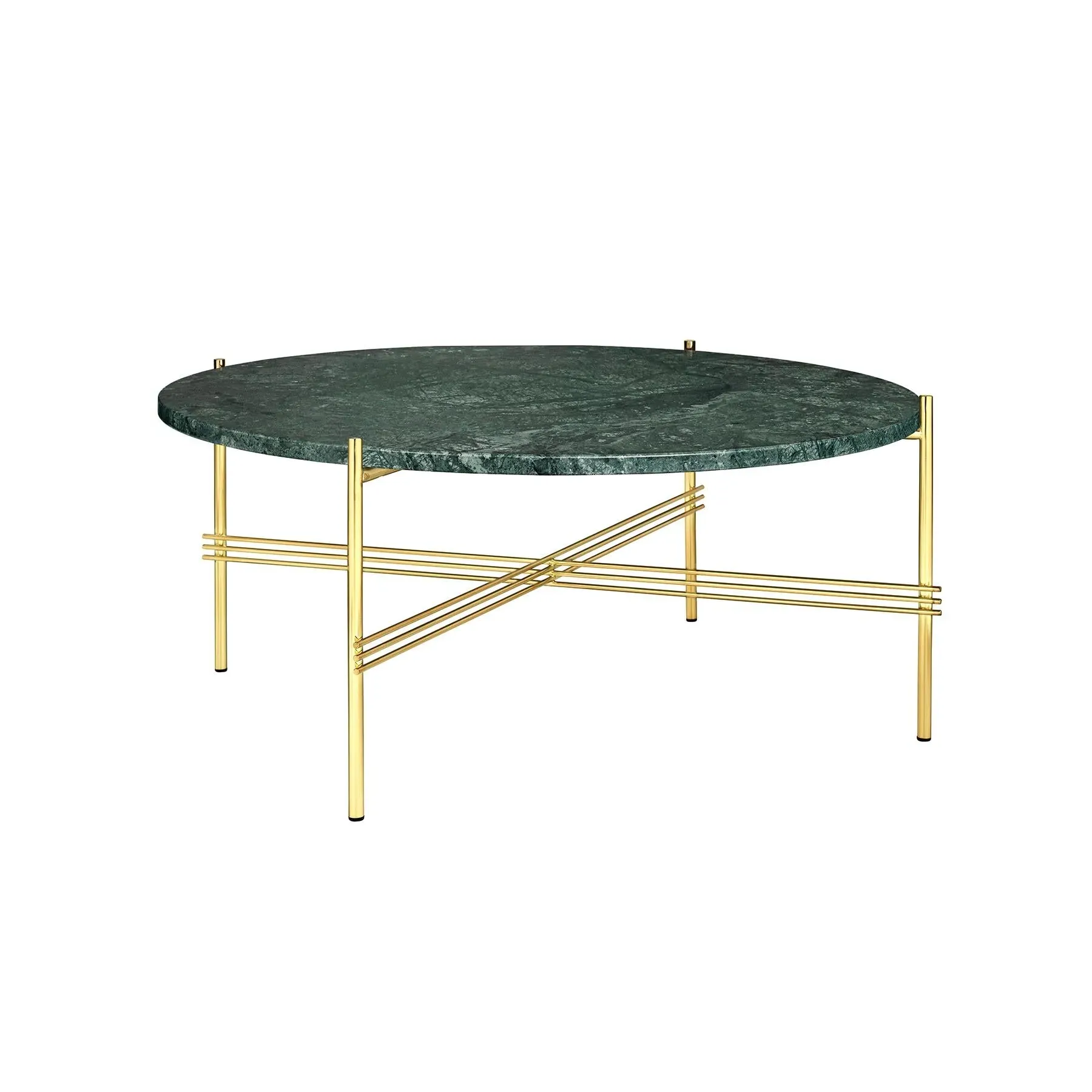Small Coffee Table - Brass, Marble
