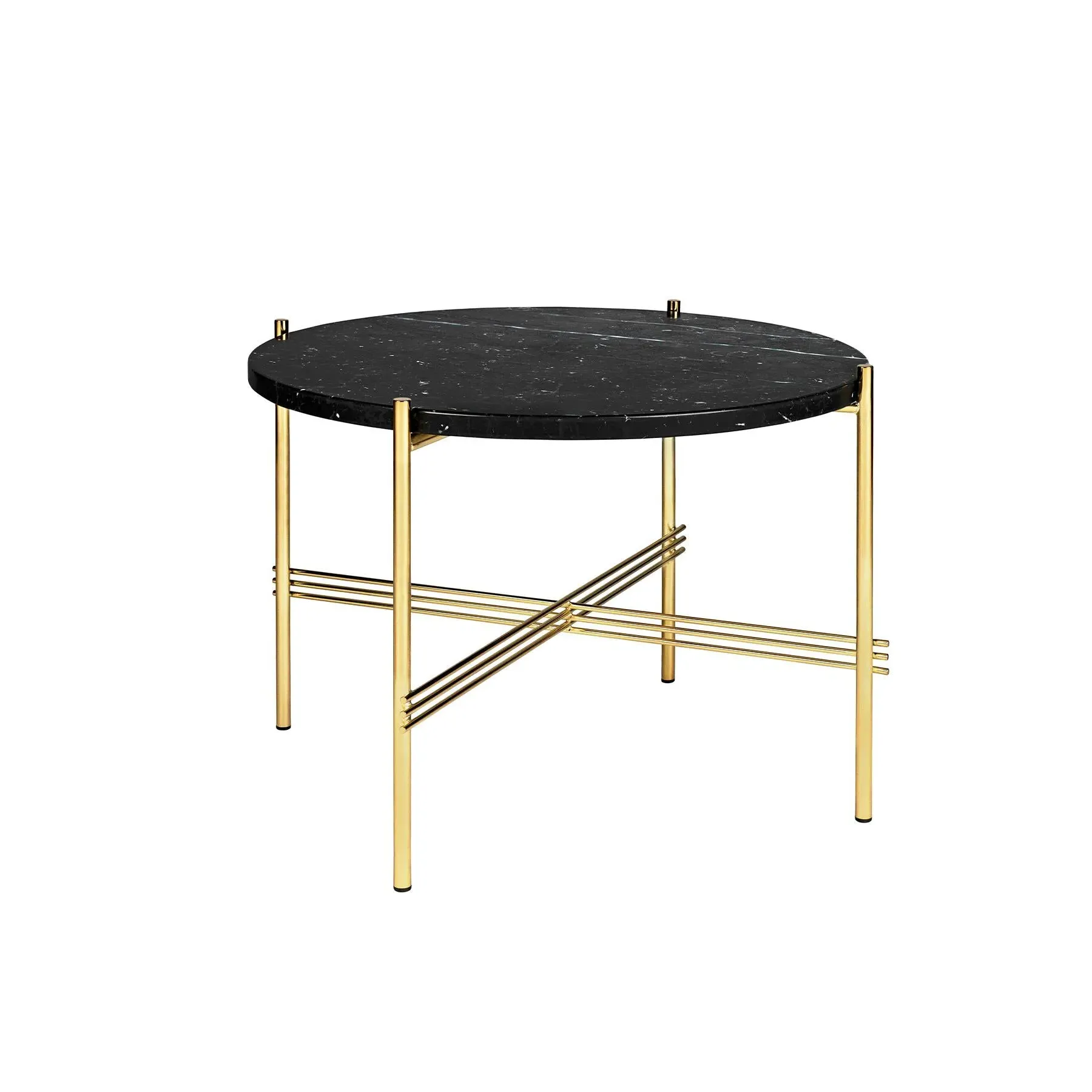 Small Coffee Table - Brass, Marble