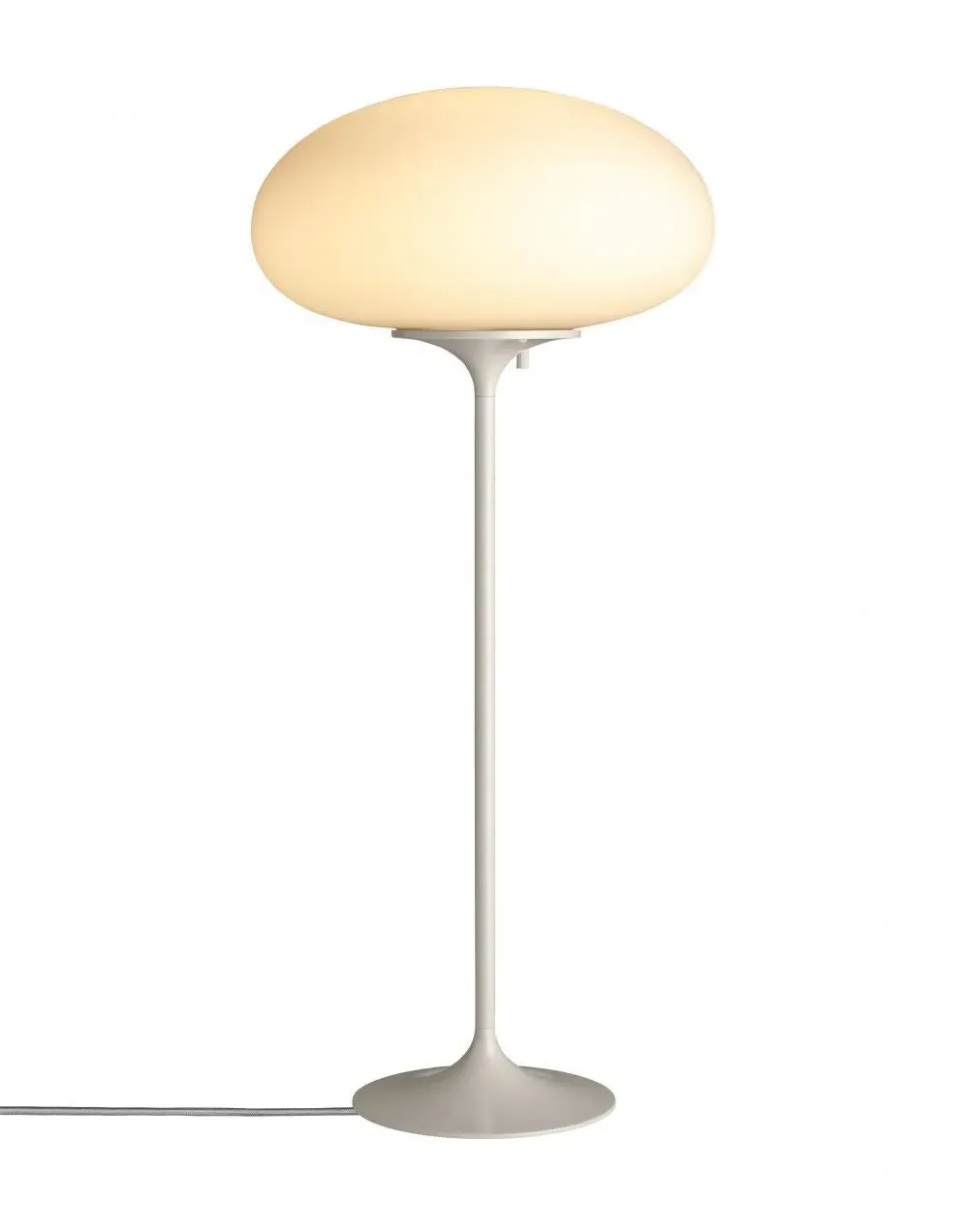 Small Table Lamp with Dimmer - Black Red, Glass