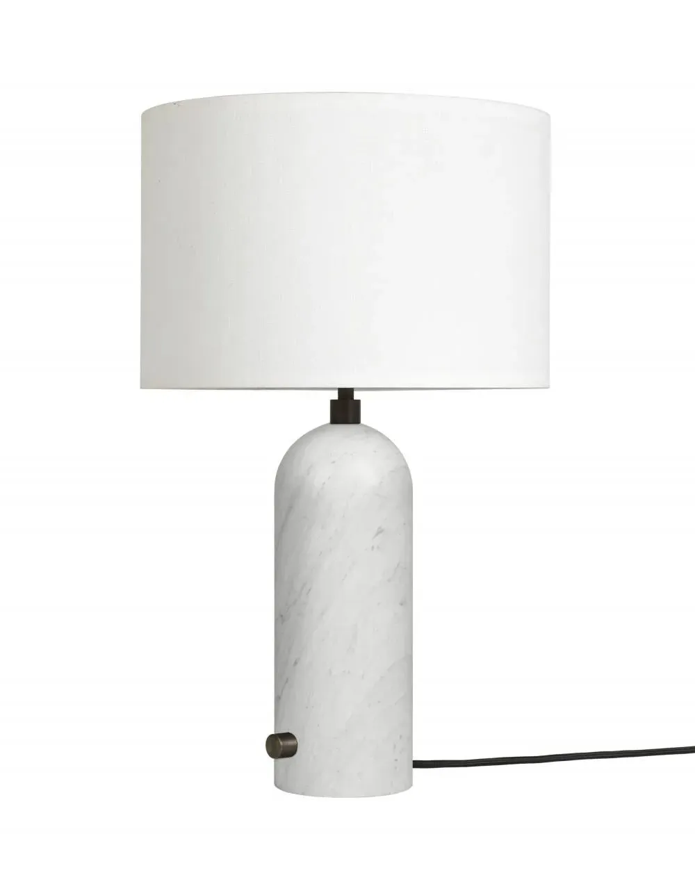 Small Table Lamp with Switch - Black, Steel