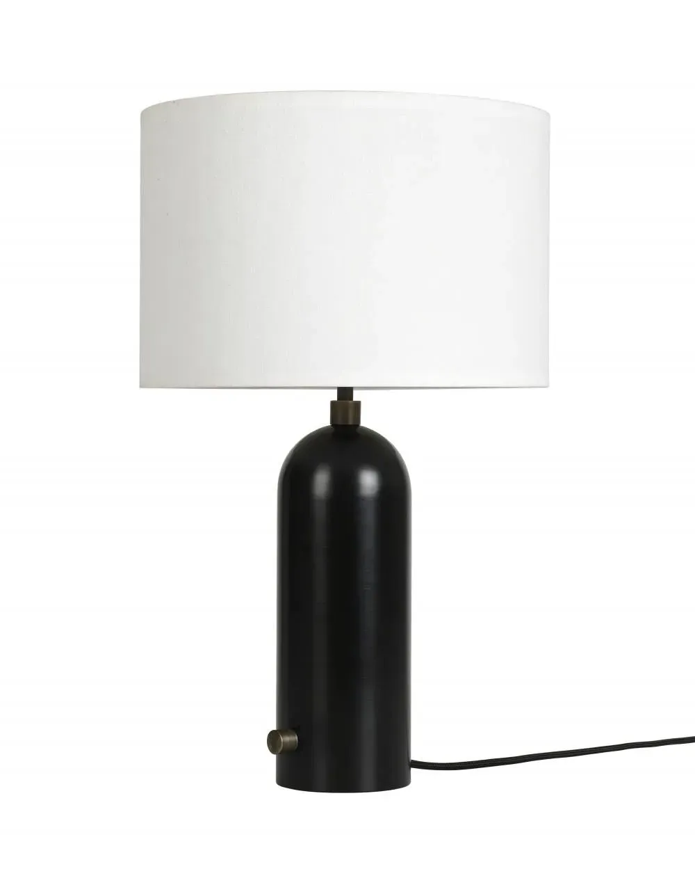 Small Table Lamp with Switch - Black, Steel image