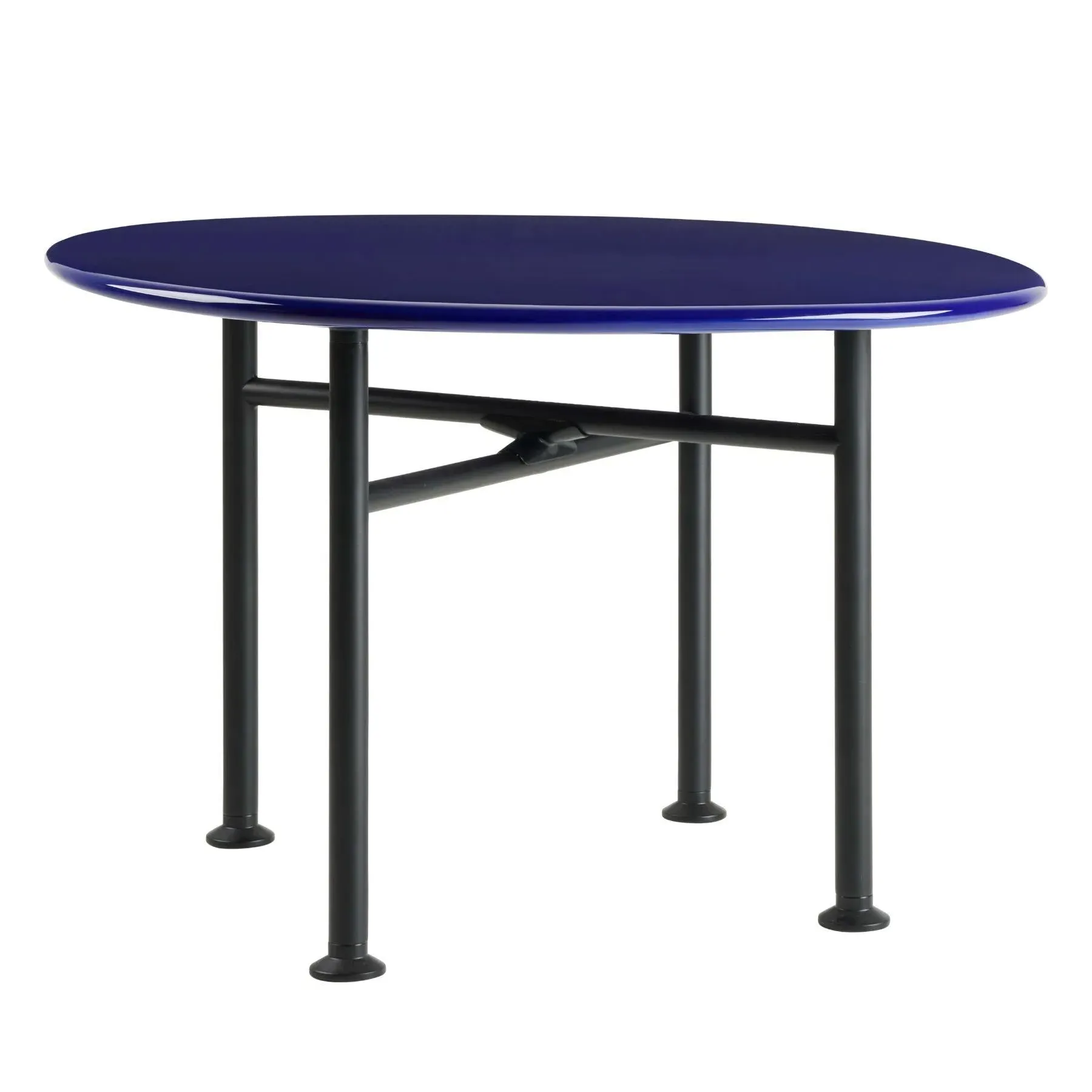 Square Coffee Table - Rock Red, Glass