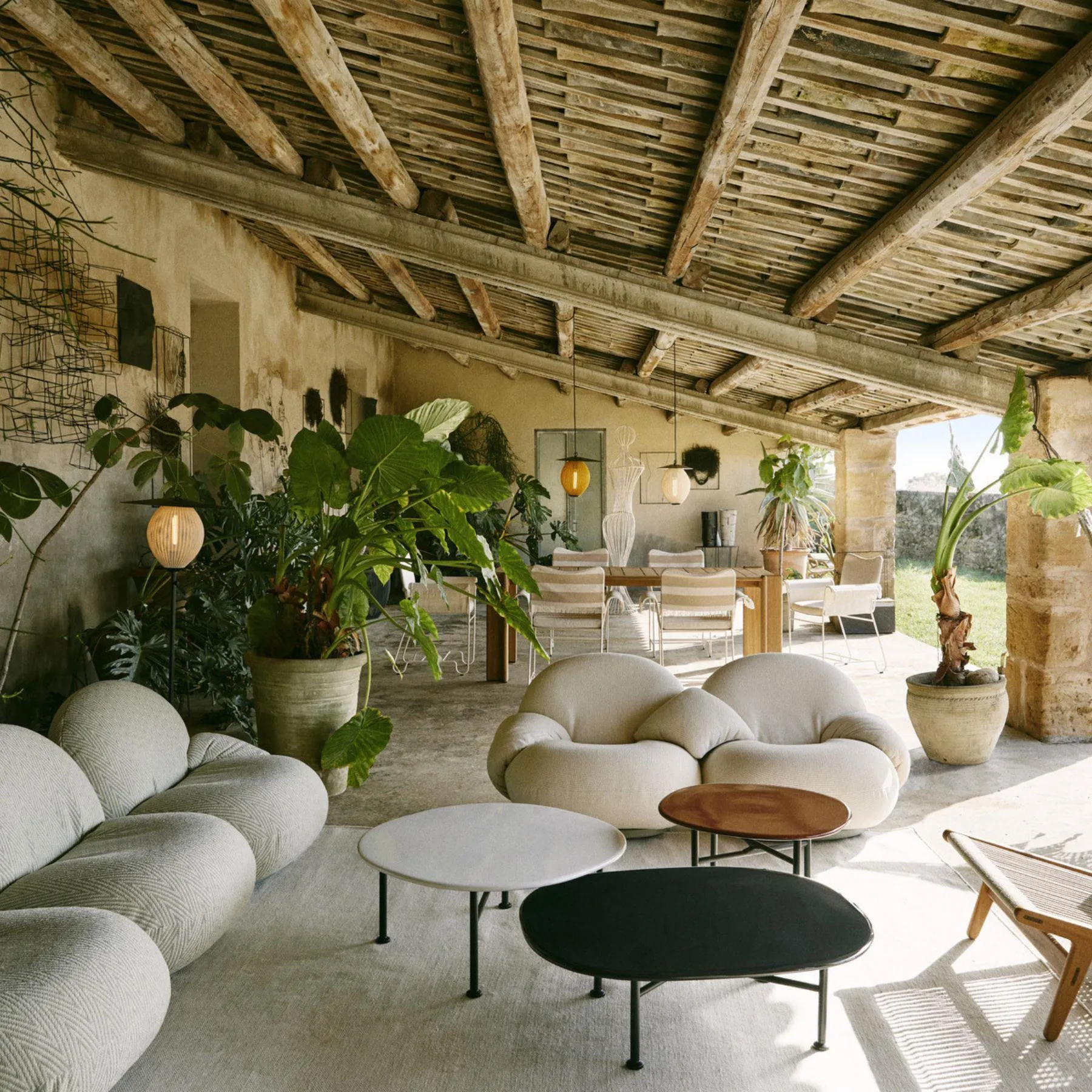 Square Coffee Table - White, Glass