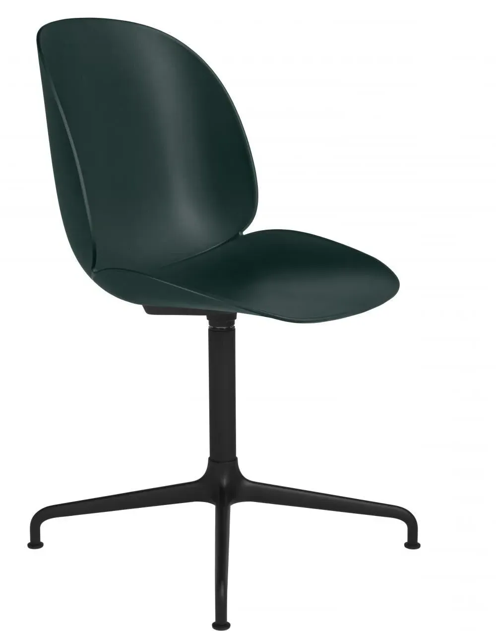 Swivel Meeting Chair with 4-Star Base - Green