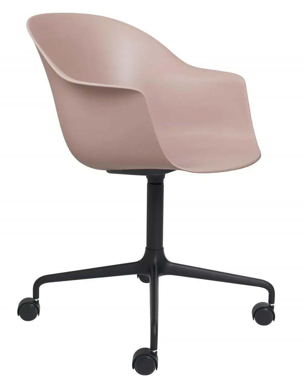 Swivel Meeting Chair with Castors - Green