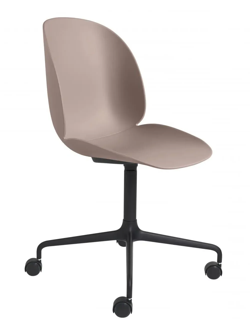 Swivel Office Chair with Castors - Blue