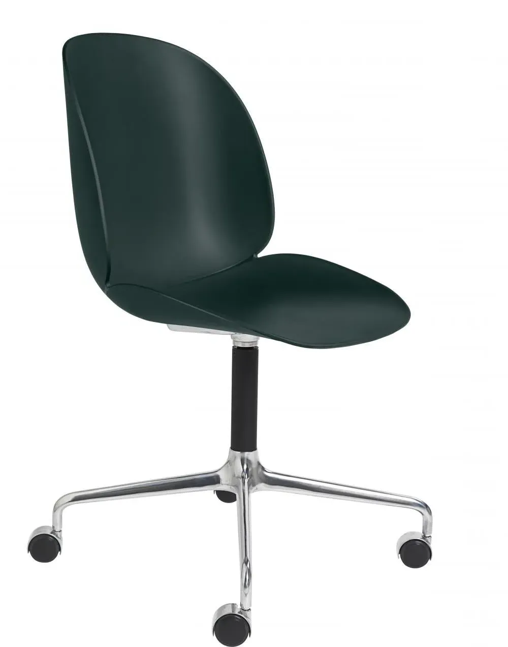 Swivel Office Chair with Castors - Blue