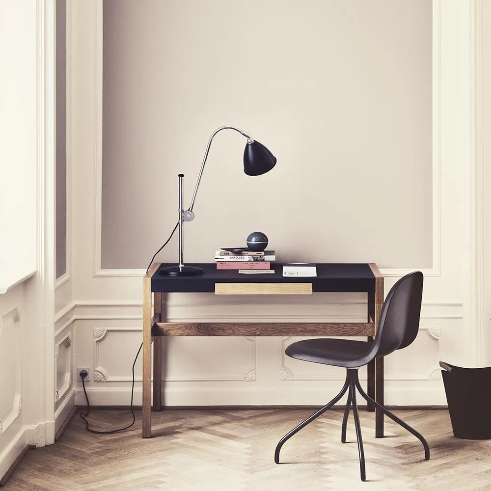 Table Lamp with Adjustable Arm - Brass