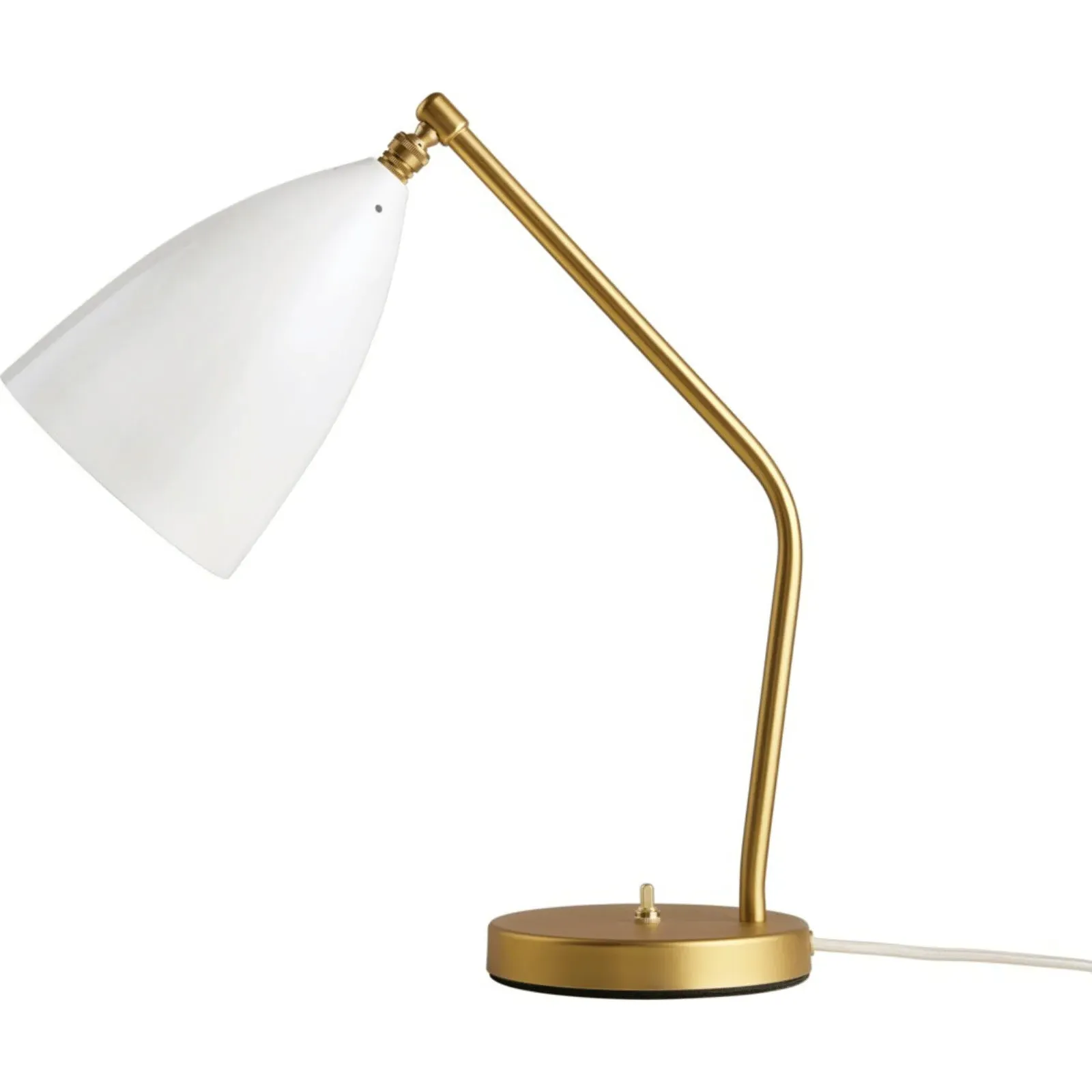 Table Lamp with Conical Shade - Black, Steel