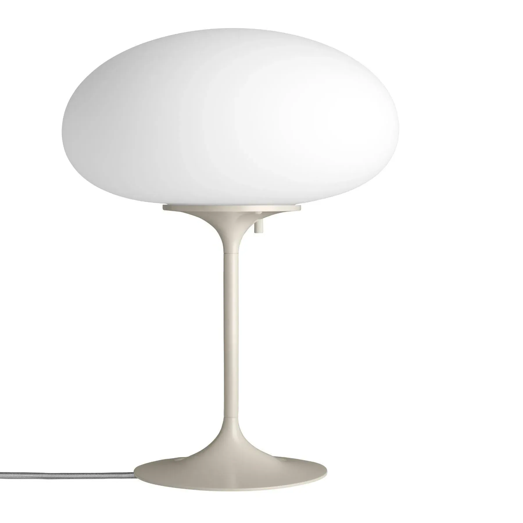 Table Lamp with Rotary Dimmer - Black Red, Glass